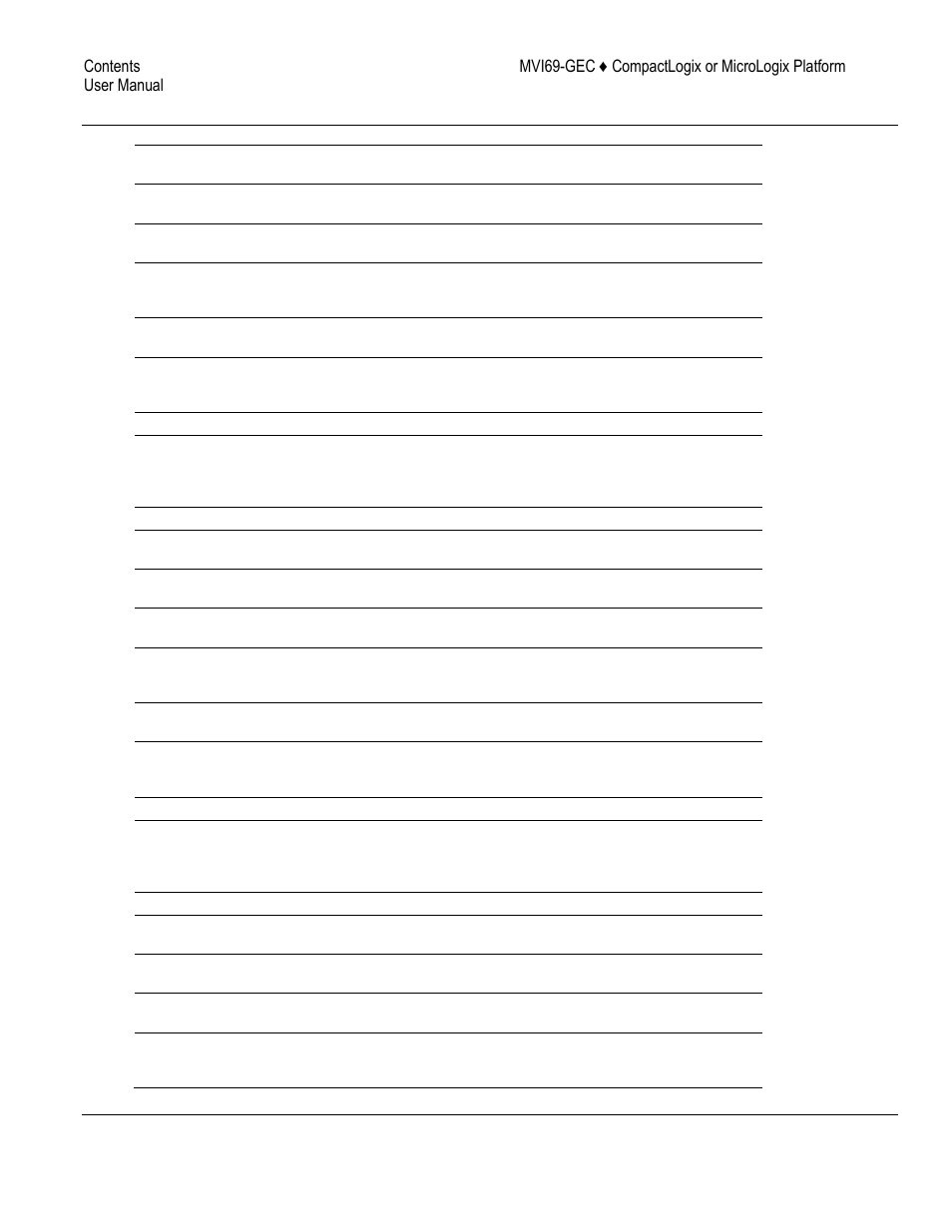 ProSoft Technology MVI69-GEC User Manual | Page 80 / 86