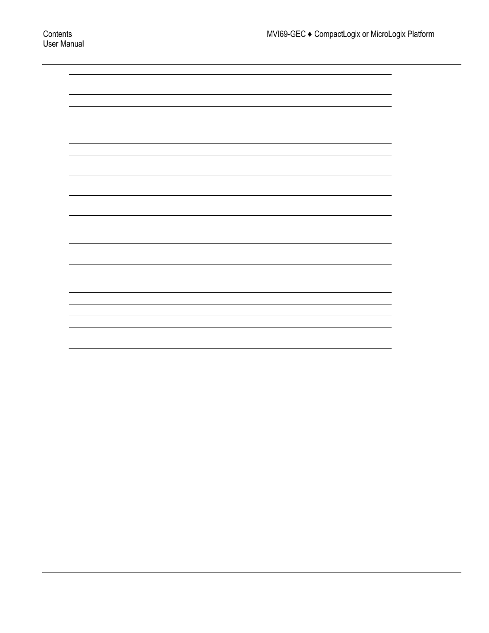 ProSoft Technology MVI69-GEC User Manual | Page 82 / 86