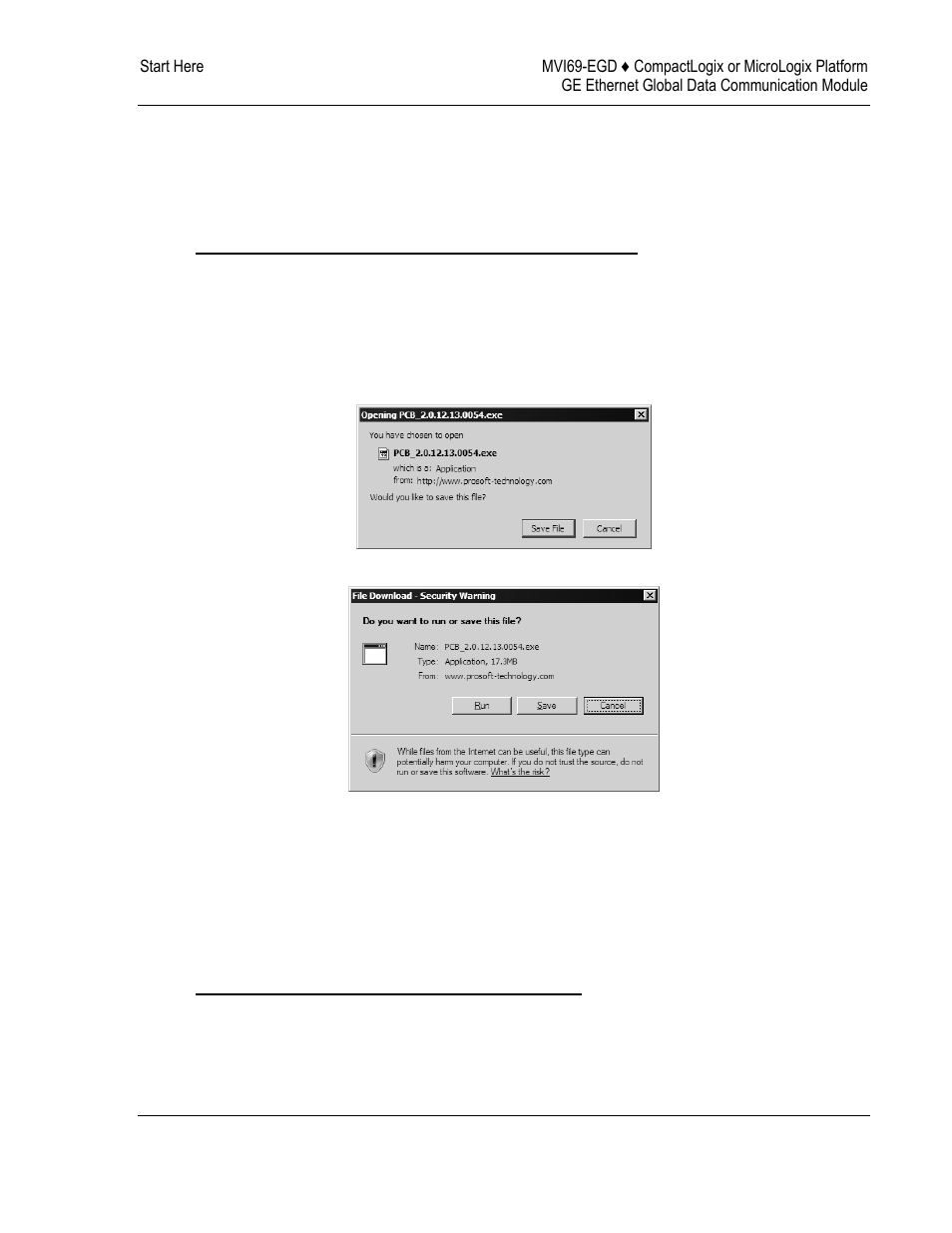 Install prosoft configuration builder software | ProSoft Technology MVI69-EGD User Manual | Page 11 / 96