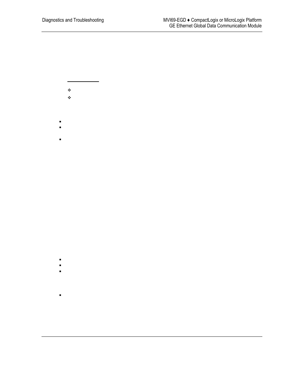 Diagnostics and troubleshooting, Reading status data from the module, E 45) | 4 diagnostics and troubleshooting | ProSoft Technology MVI69-EGD User Manual | Page 45 / 96