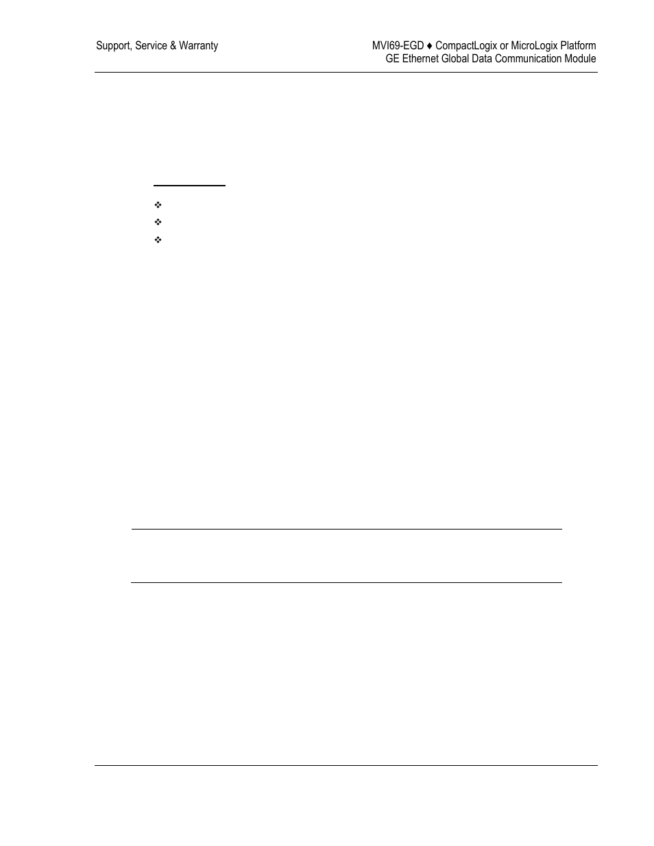Support, service & warranty, How to contact us: technical support, 6support, service & warranty | ProSoft Technology MVI69-EGD User Manual | Page 87 / 96