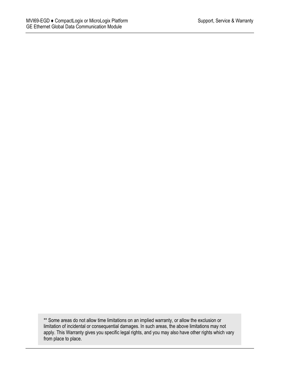 ProSoft Technology MVI69-EGD User Manual | Page 92 / 96