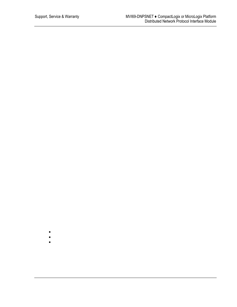 ProSoft Technology MVI69-DNPSNET User Manual | Page 111 / 119