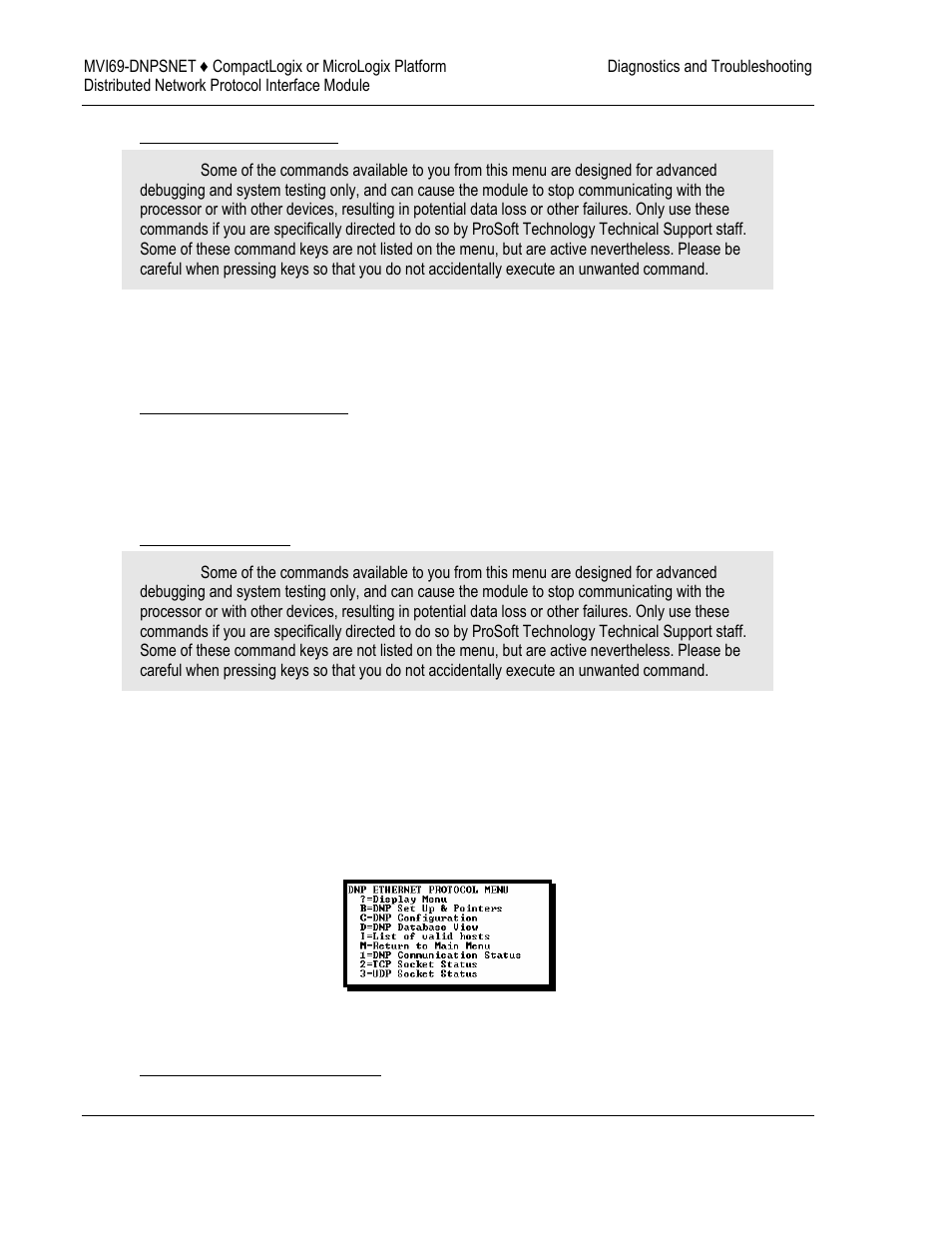 ProSoft Technology MVI69-DNPSNET User Manual | Page 52 / 119