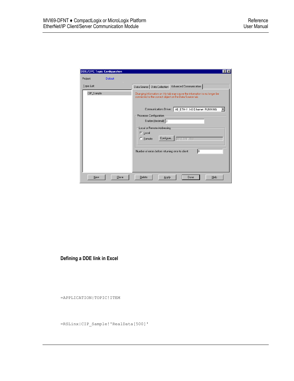 ProSoft Technology MVI69-DFNT User Manual | Page 113 / 167