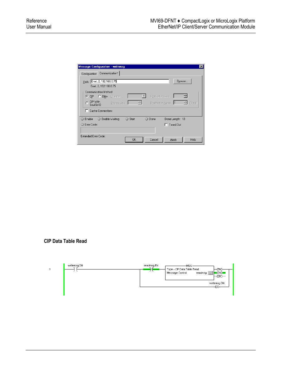 ProSoft Technology MVI69-DFNT User Manual | Page 122 / 167