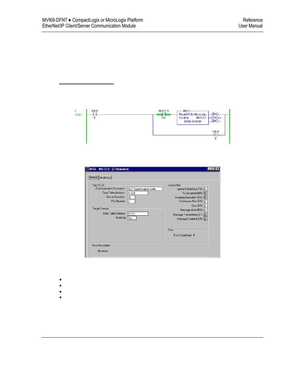 ProSoft Technology MVI69-DFNT User Manual | Page 125 / 167