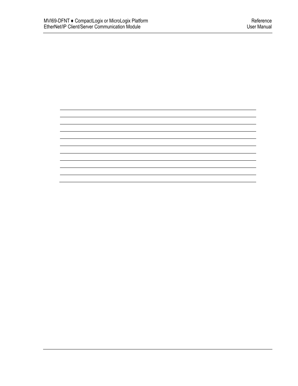 Micrologix processor specifics | ProSoft Technology MVI69-DFNT User Manual | Page 161 / 167