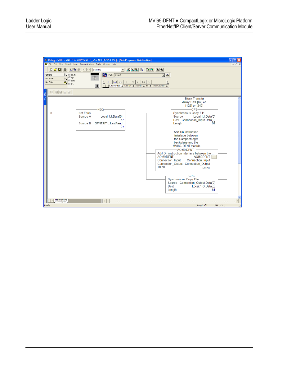 ProSoft Technology MVI69-DFNT User Manual | Page 48 / 167