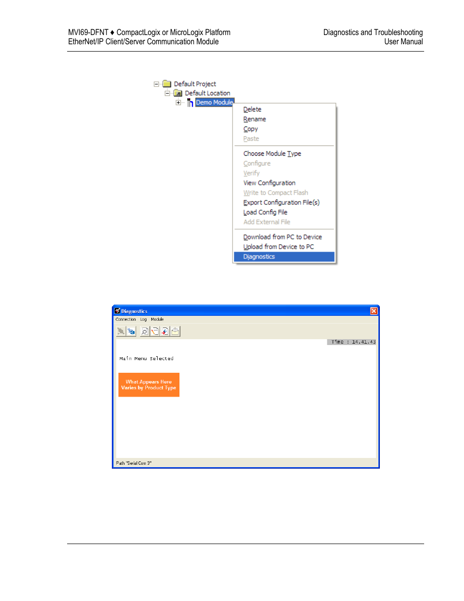 ProSoft Technology MVI69-DFNT User Manual | Page 63 / 167