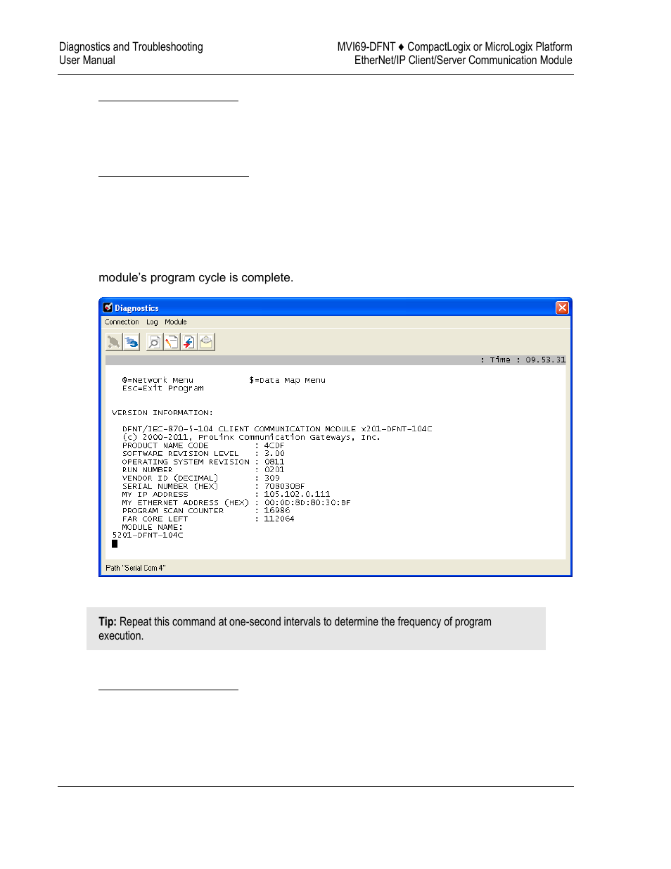 ProSoft Technology MVI69-DFNT User Manual | Page 68 / 167