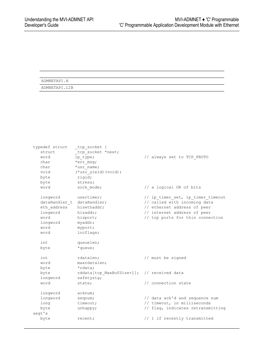 Adm api files | ProSoft Technology MVI69-ADMNET User Manual | Page 60 / 122