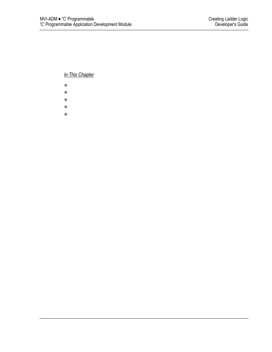 6creating ladder logic | ProSoft Technology MVI69-ADM User Manual | Page 103 / 342