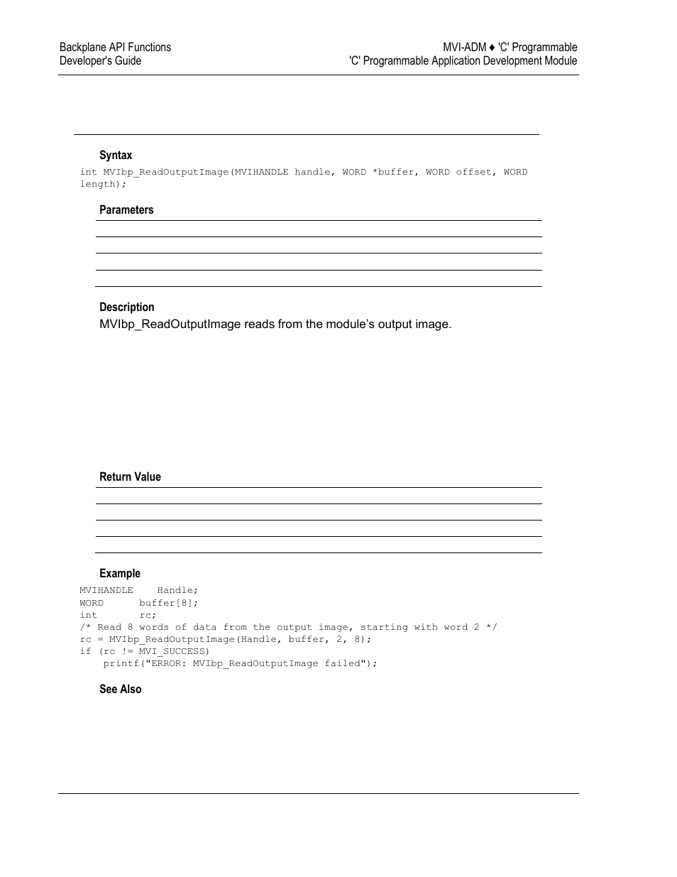 Backplane api direct i/o access | ProSoft Technology MVI69-ADM User Manual | Page 214 / 342