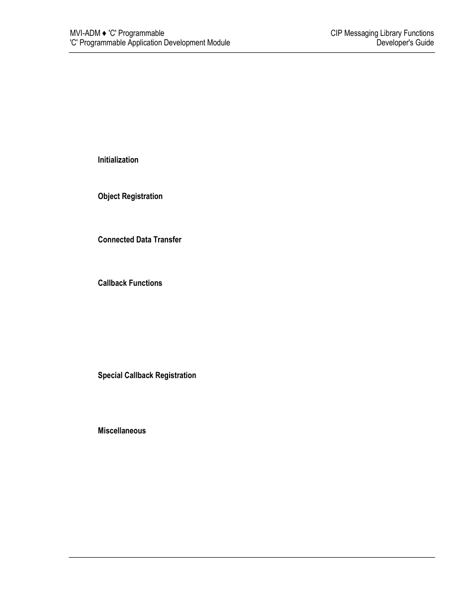 Cip api architecture | ProSoft Technology MVI69-ADM User Manual | Page 269 / 342