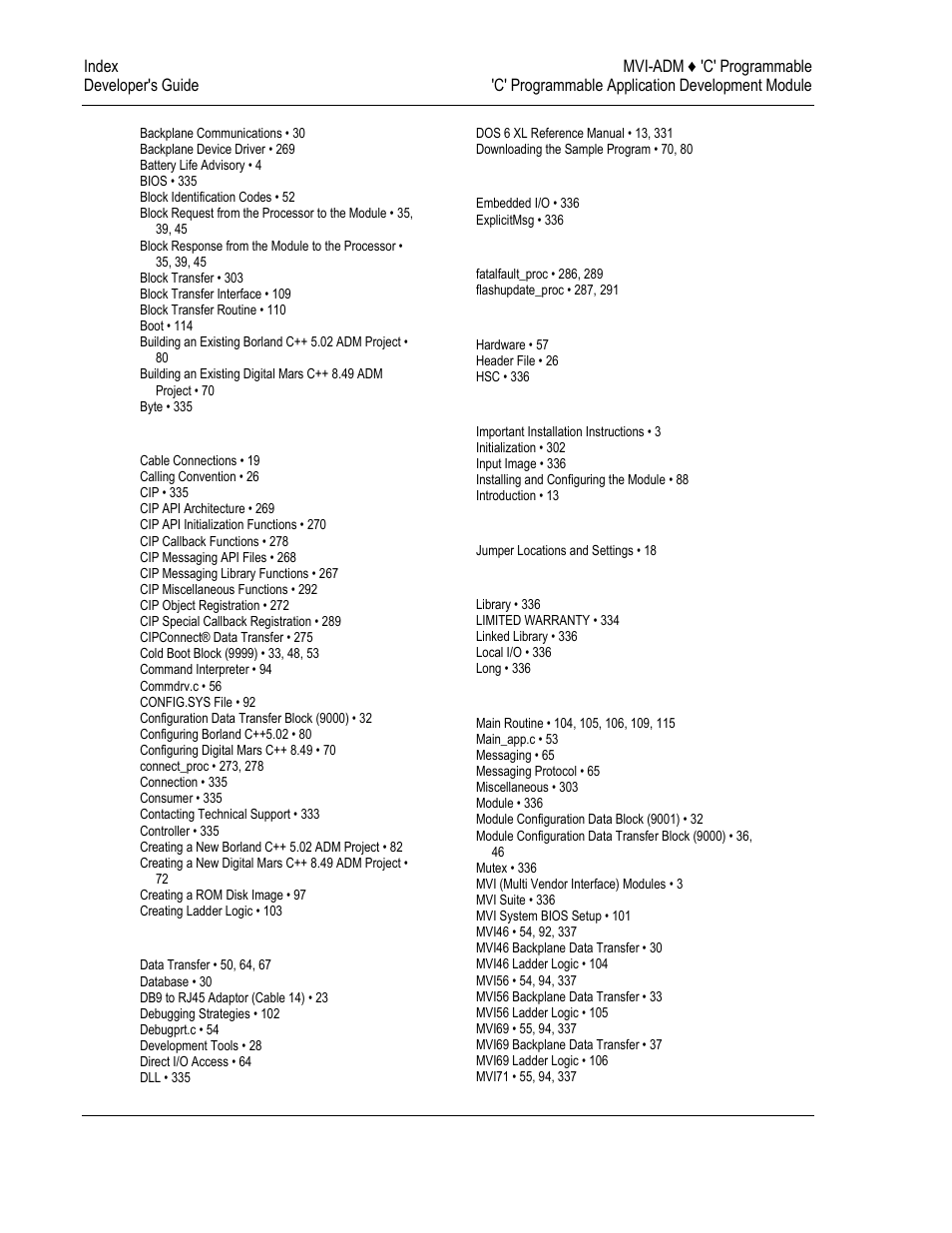 ProSoft Technology MVI69-ADM User Manual | Page 340 / 342