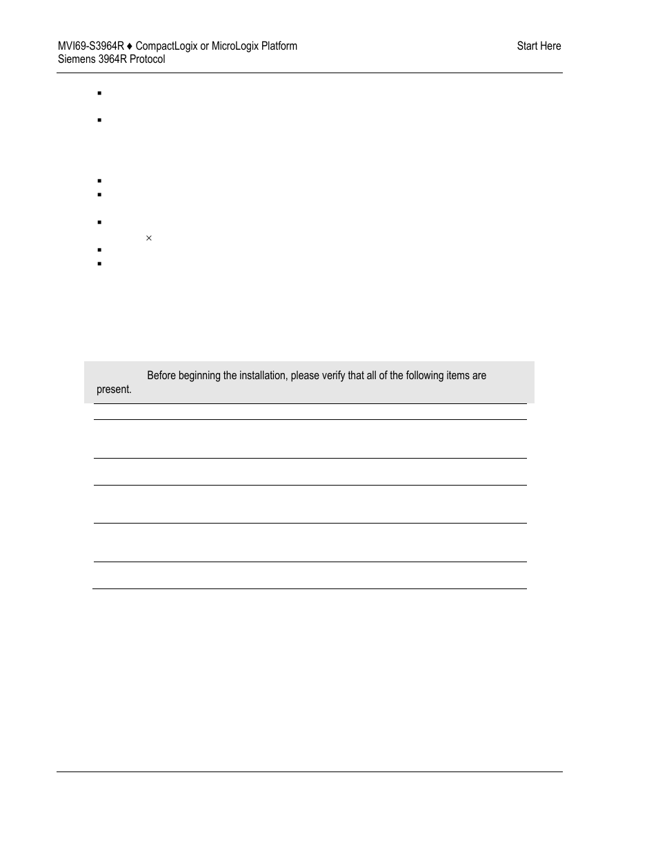 ProSoft Technology MVI69-S3964R User Manual | Page 10 / 80