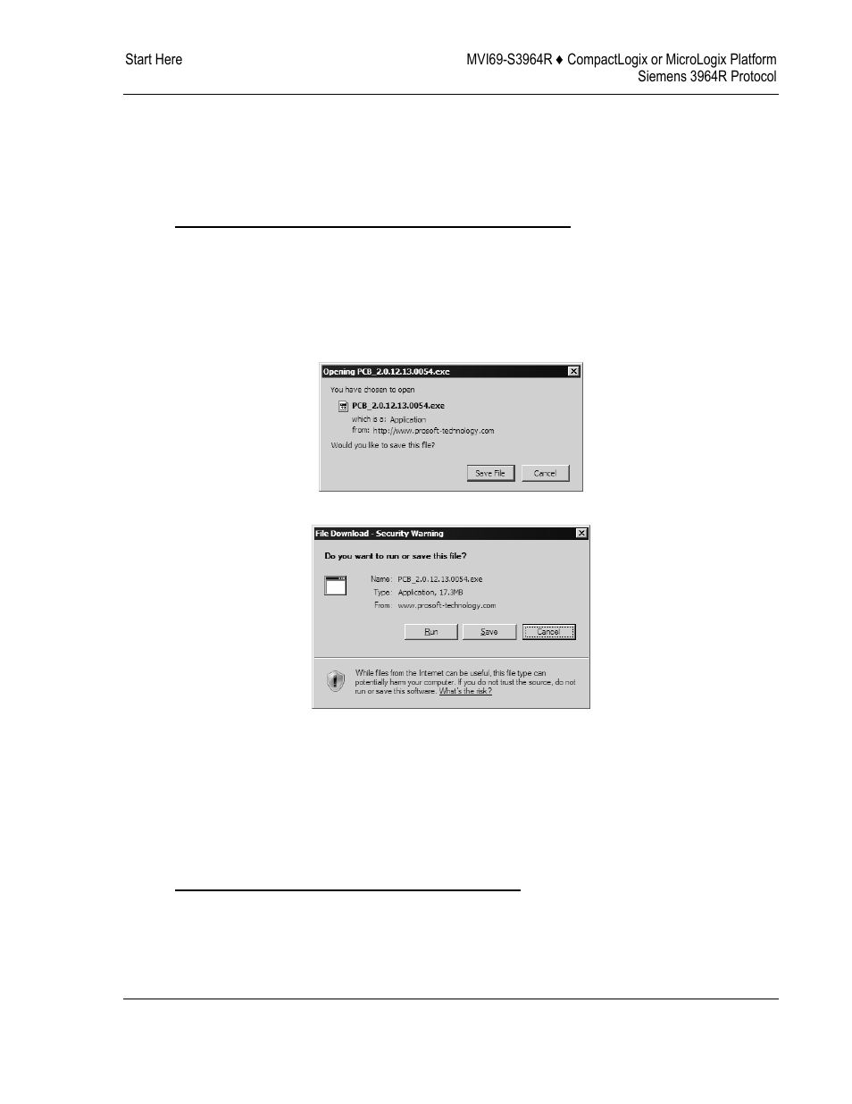 Install prosoft configuration builder software | ProSoft Technology MVI69-S3964R User Manual | Page 11 / 80