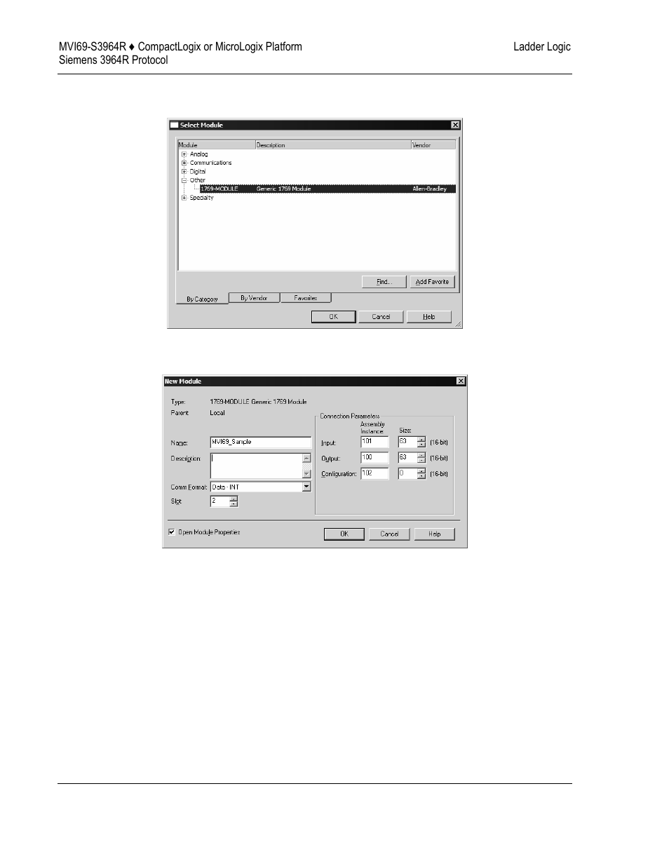 ProSoft Technology MVI69-S3964R User Manual | Page 38 / 80