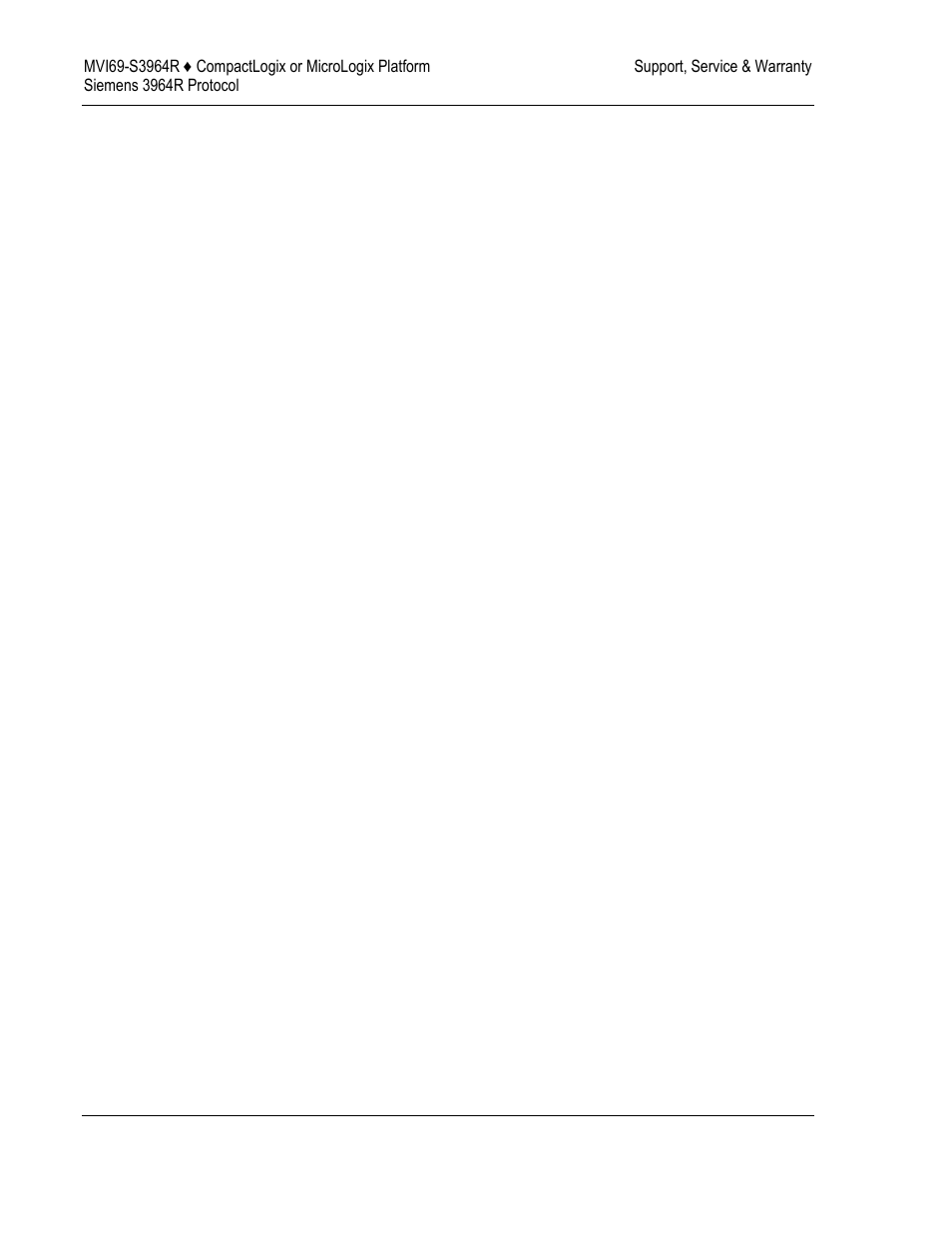 ProSoft Technology MVI69-S3964R User Manual | Page 78 / 80