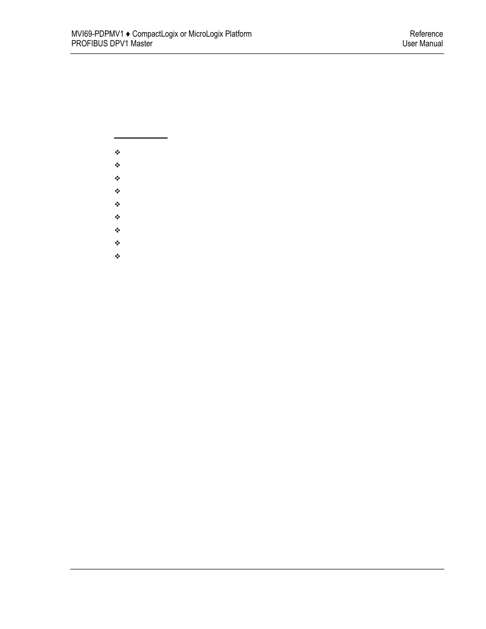 6 reference | ProSoft Technology MVI69-PDPMV1 User Manual | Page 157 / 225