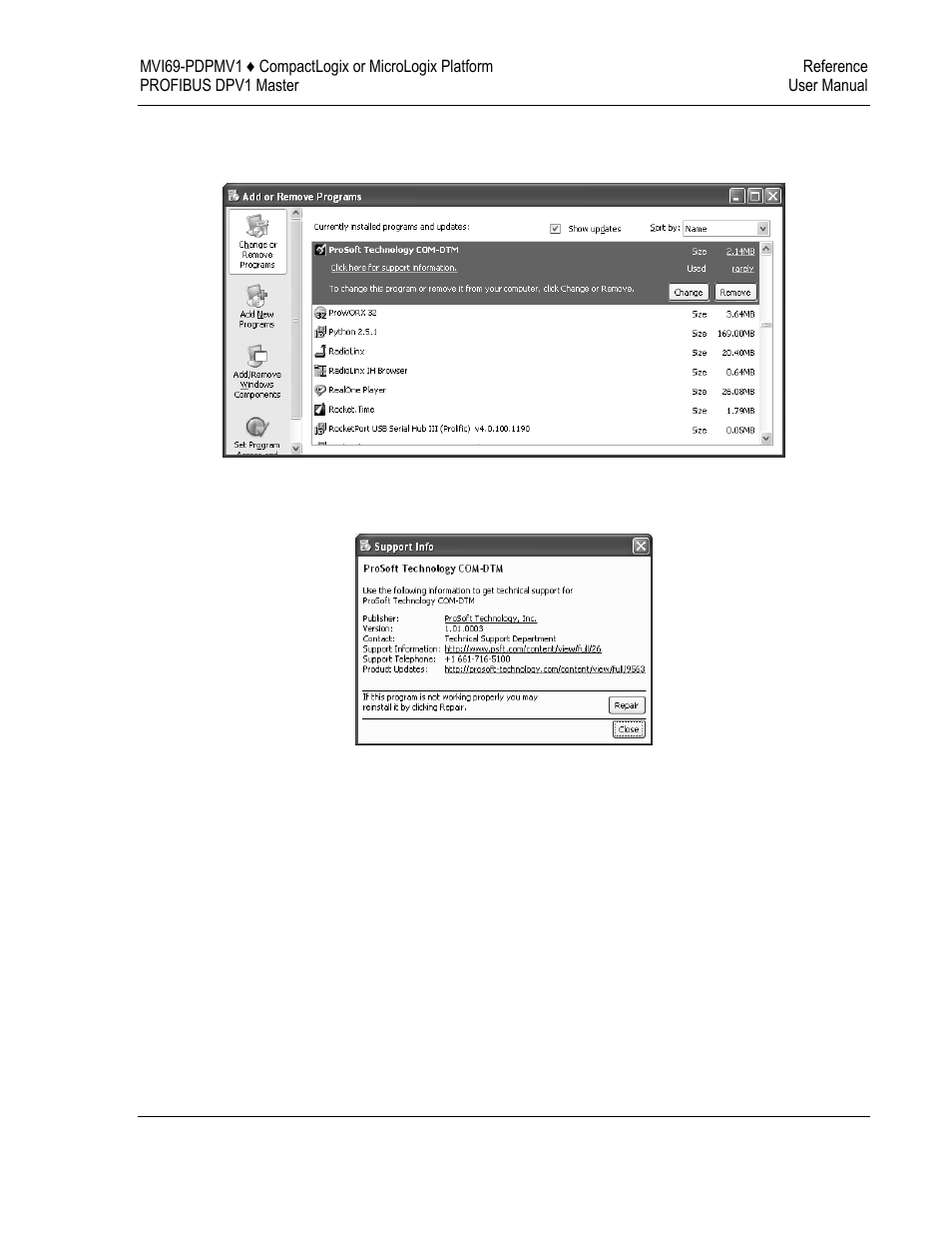ProSoft Technology MVI69-PDPMV1 User Manual | Page 201 / 225