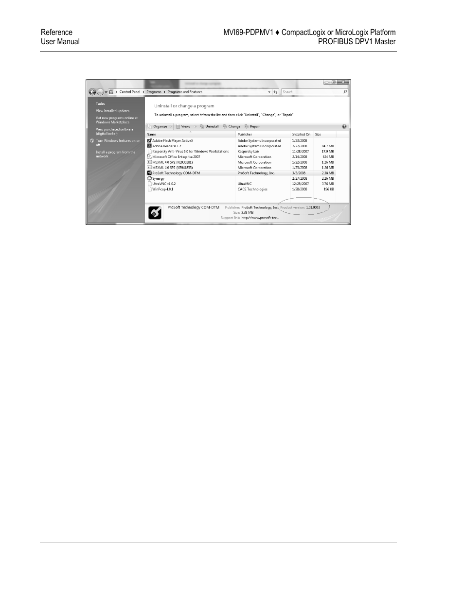 ProSoft Technology MVI69-PDPMV1 User Manual | Page 204 / 225