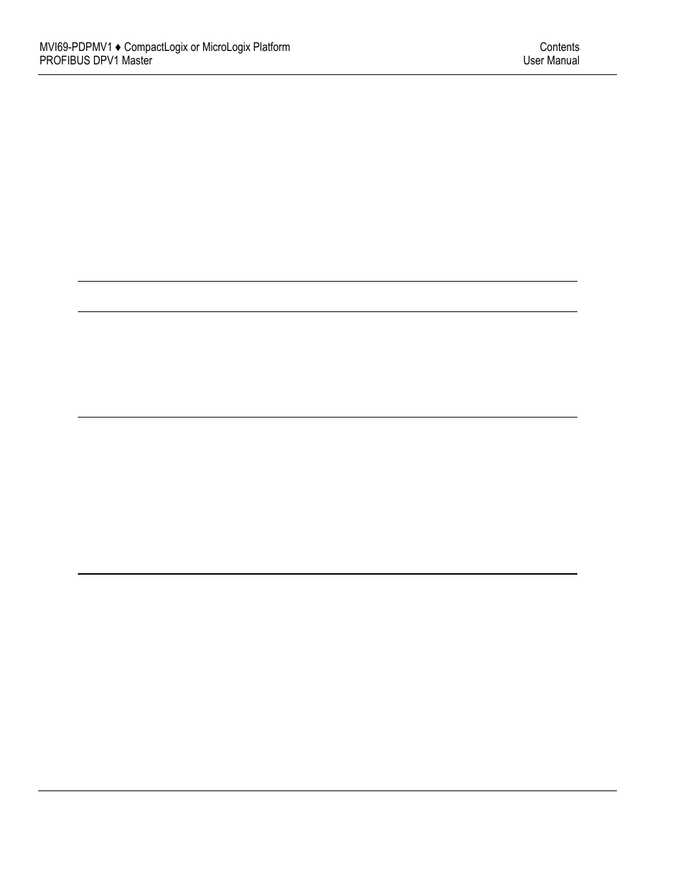 ProSoft Technology MVI69-PDPMV1 User Manual | Page 5 / 225