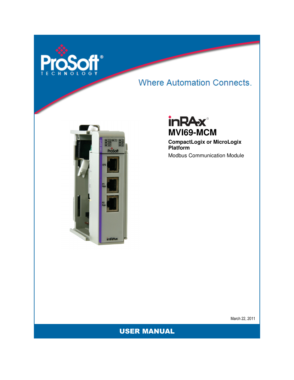 ProSoft Technology MVI69-MCM User Manual | 167 pages