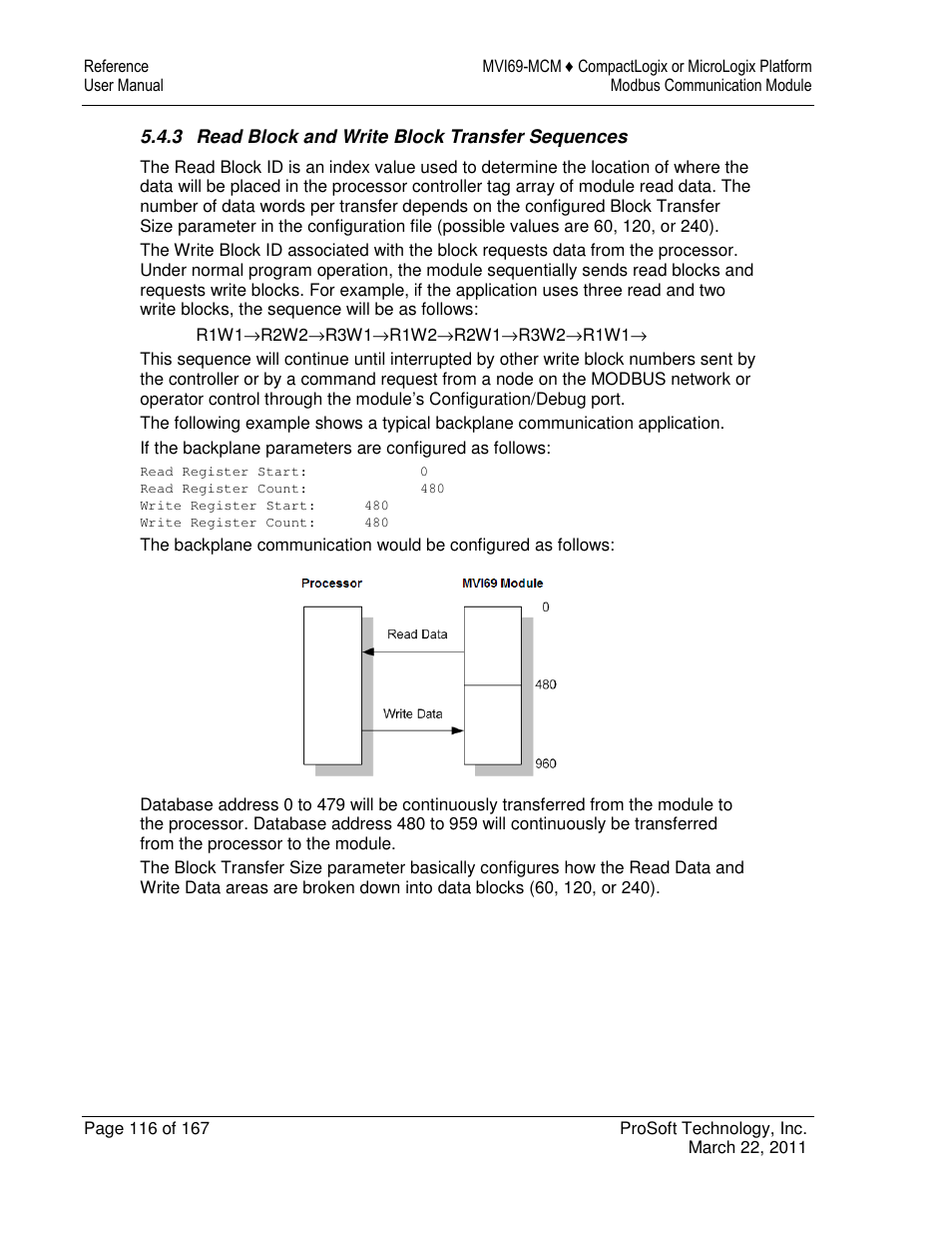 ProSoft Technology MVI69-MCM User Manual | Page 116 / 167