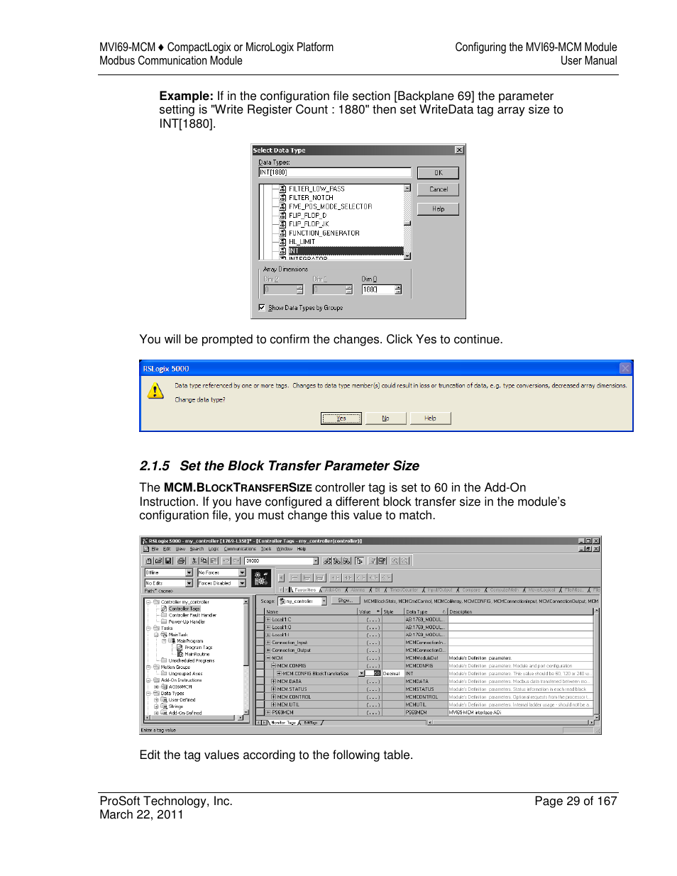 ProSoft Technology MVI69-MCM User Manual | Page 29 / 167