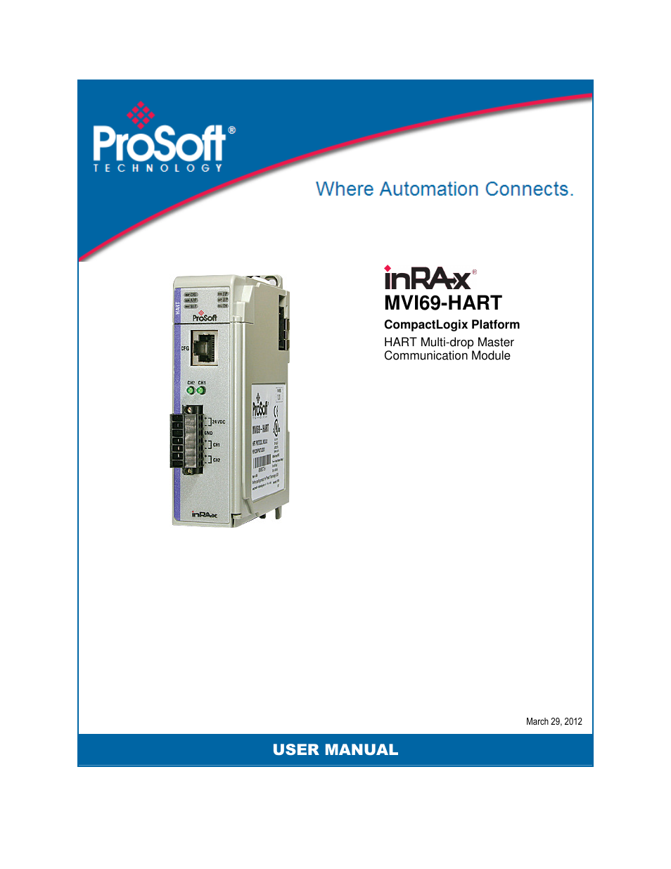 ProSoft Technology MVI69-HART User Manual | 169 pages