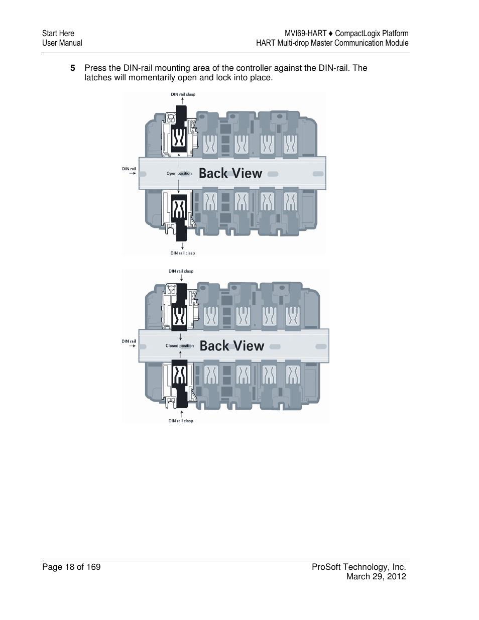 ProSoft Technology MVI69-HART User Manual | Page 18 / 169