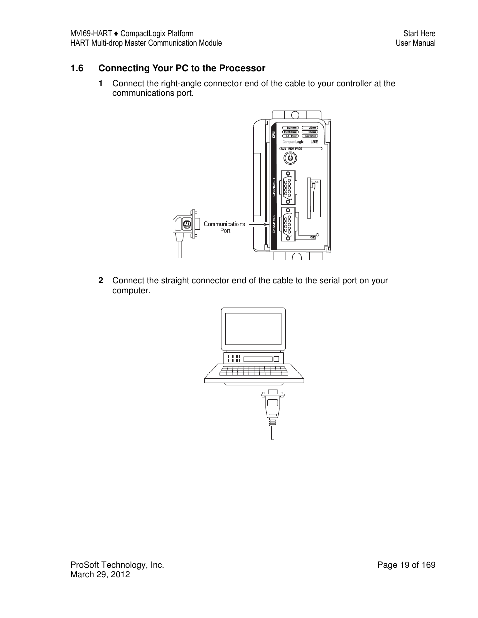 ProSoft Technology MVI69-HART User Manual | Page 19 / 169