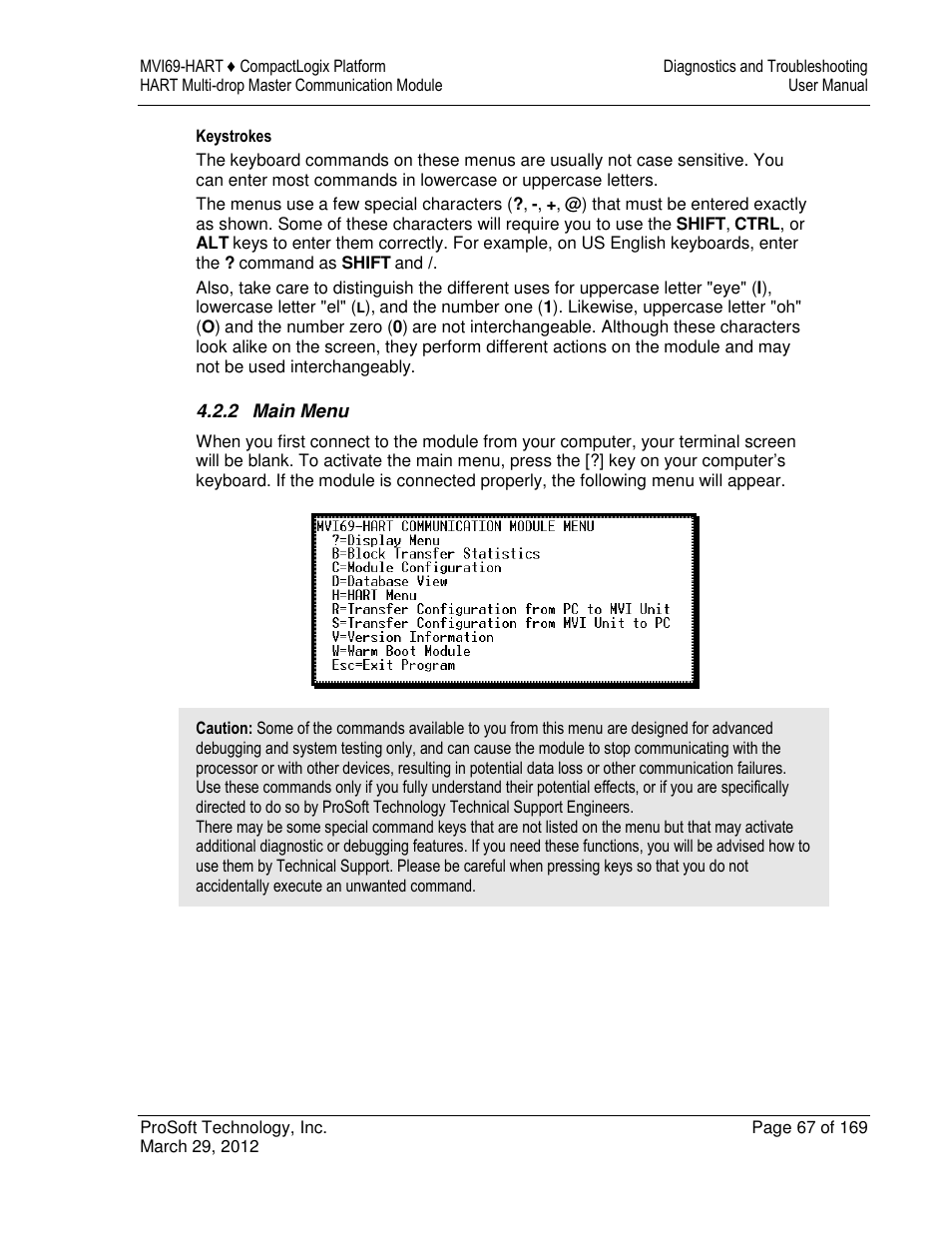 ProSoft Technology MVI69-HART User Manual | Page 67 / 169