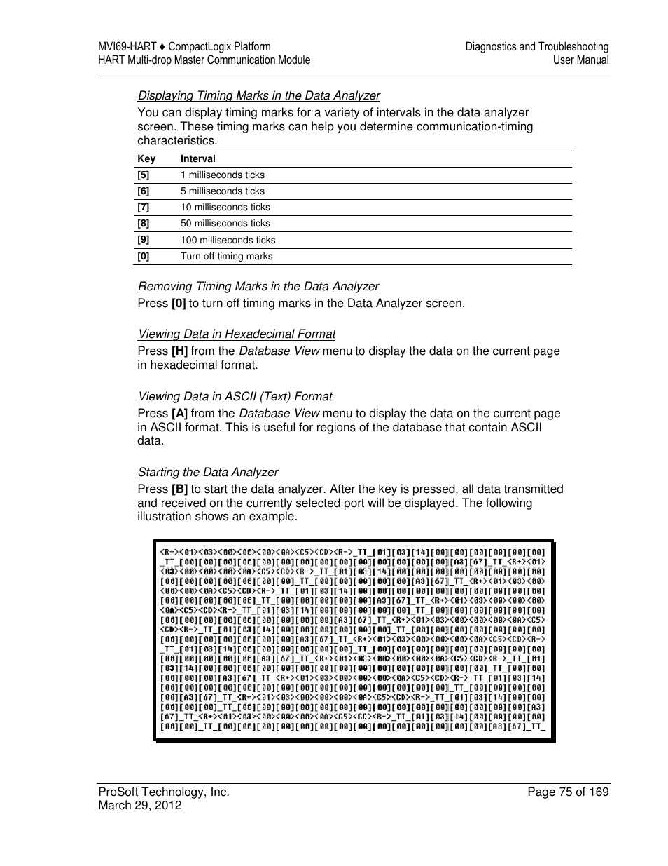 ProSoft Technology MVI69-HART User Manual | Page 75 / 169