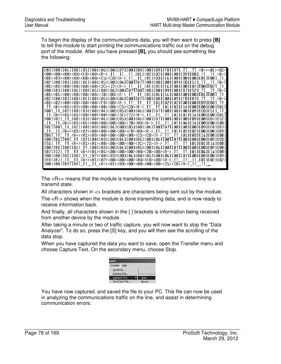 ProSoft Technology MVI69-HART User Manual | Page 78 / 169