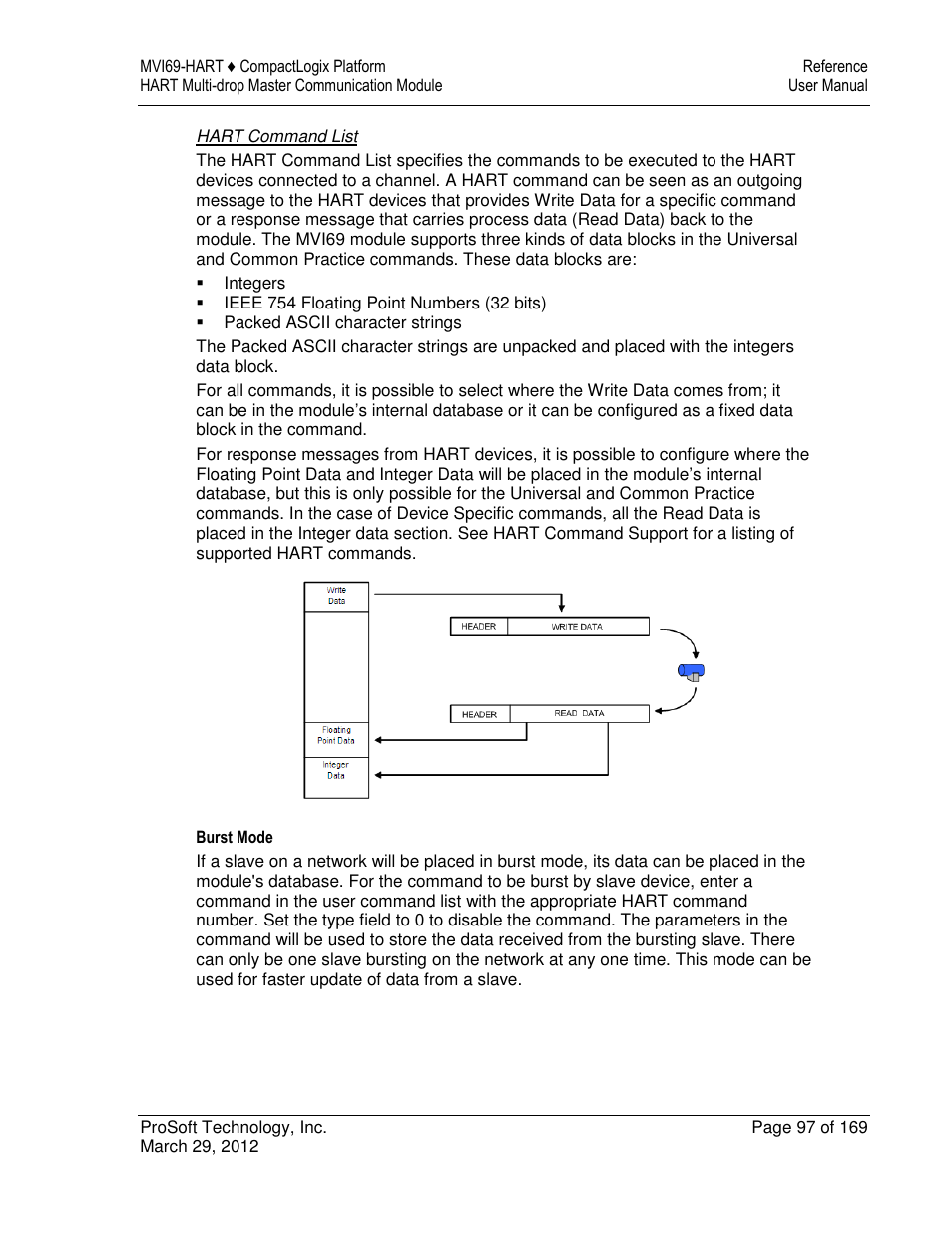 ProSoft Technology MVI69-HART User Manual | Page 97 / 169