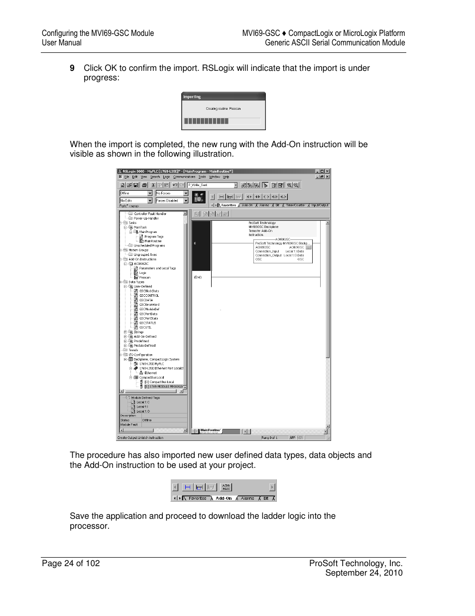ProSoft Technology MVI69-GSC User Manual | Page 24 / 102