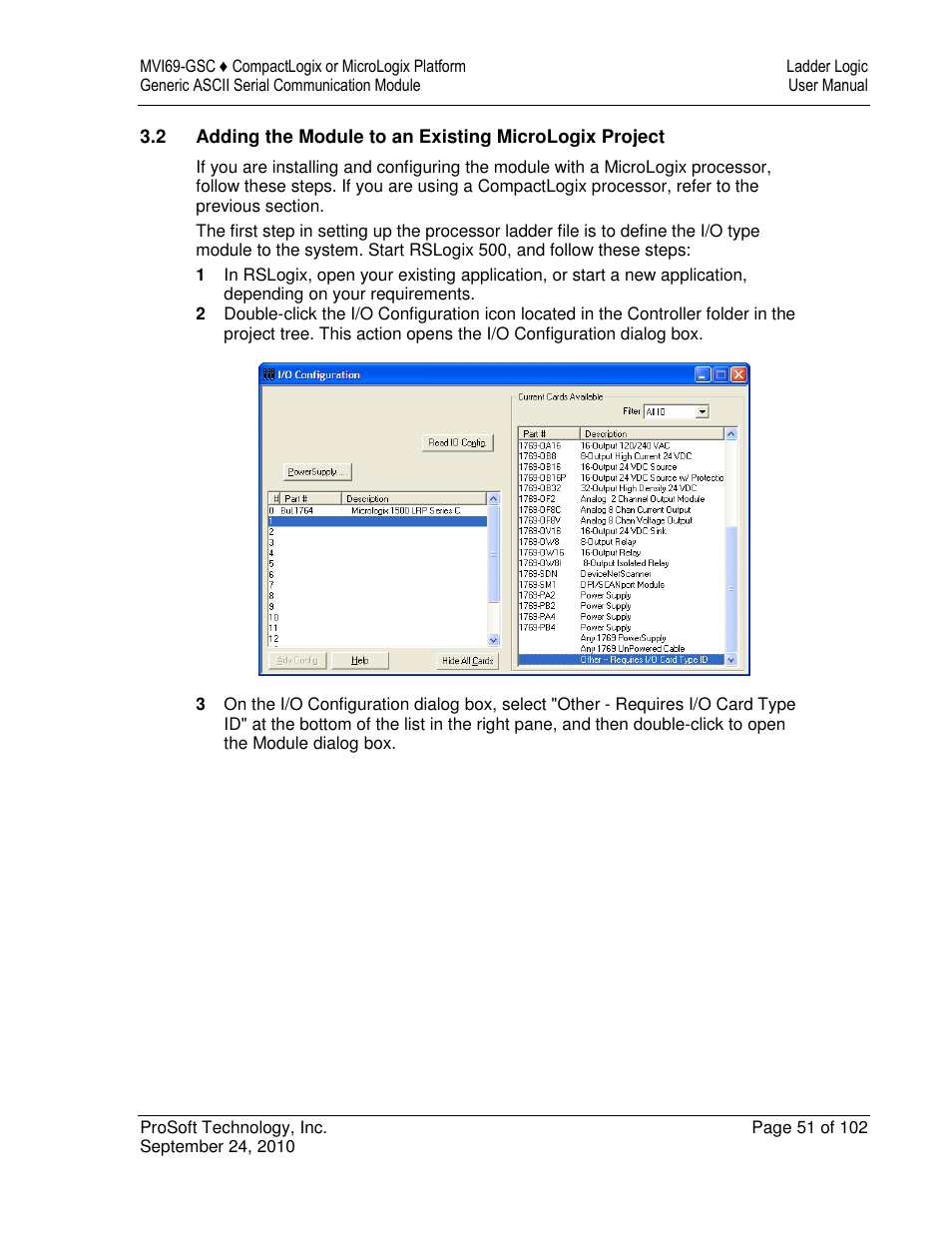 ProSoft Technology MVI69-GSC User Manual | Page 51 / 102