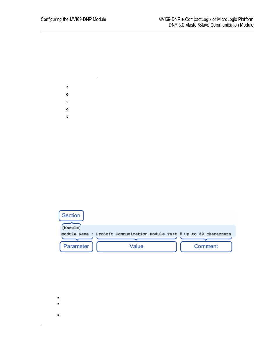 Configuring the mvi69-dnp module, Configuration file, 2configuring the mvi69-dnp module | ProSoft Technology MVI69-DNP User Manual | Page 21 / 129