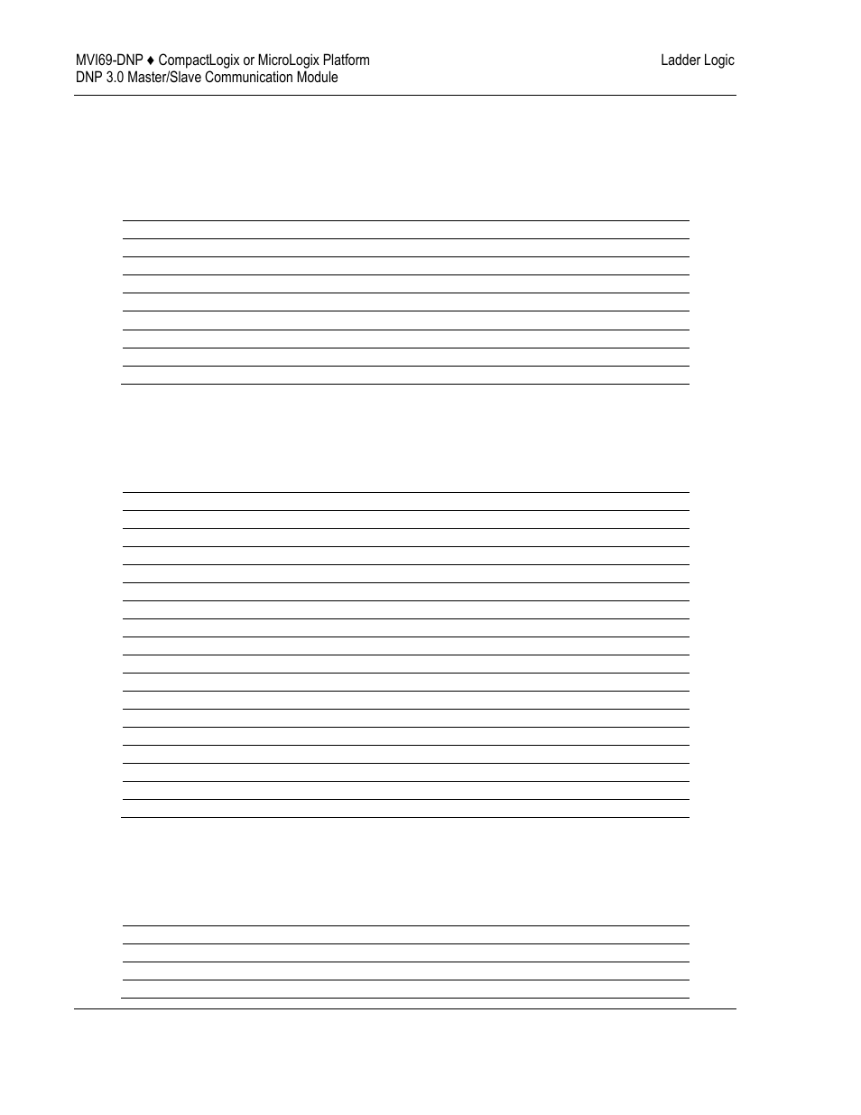 3 dnpslave_err object, 4 dnp_bi_event object, 5 dnp_ai_event object | ProSoft Technology MVI69-DNP User Manual | Page 46 / 129