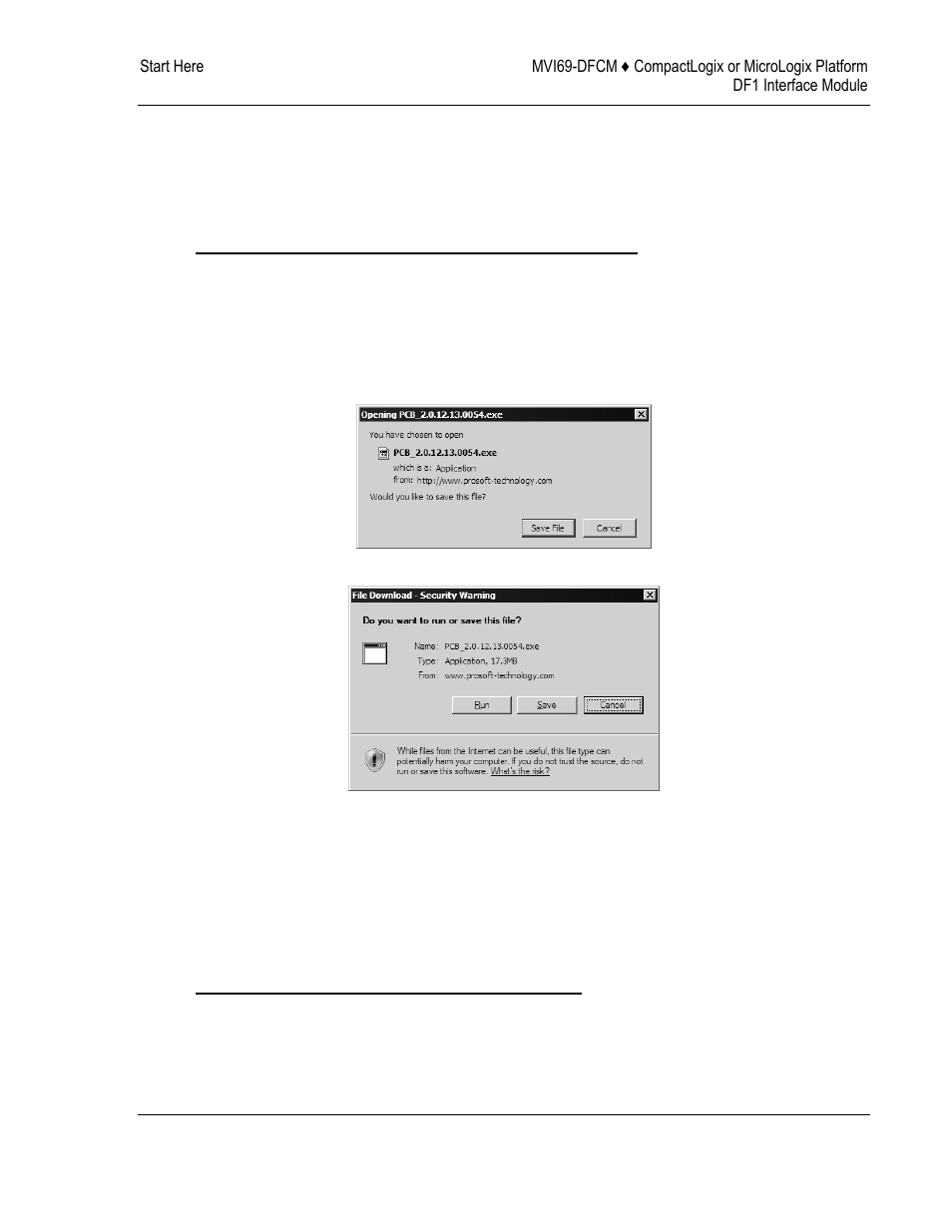 Install prosoft configuration builder software | ProSoft Technology MVI69-DFCM User Manual | Page 11 / 117