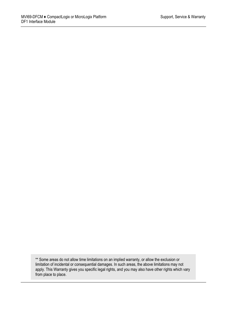 ProSoft Technology MVI69-DFCM User Manual | Page 112 / 117