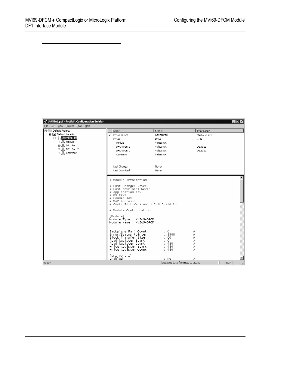 ProSoft Technology MVI69-DFCM User Manual | Page 24 / 117