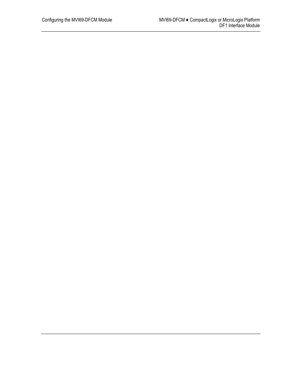 Df1 port x, Port x | ProSoft Technology MVI69-DFCM User Manual | Page 27 / 117