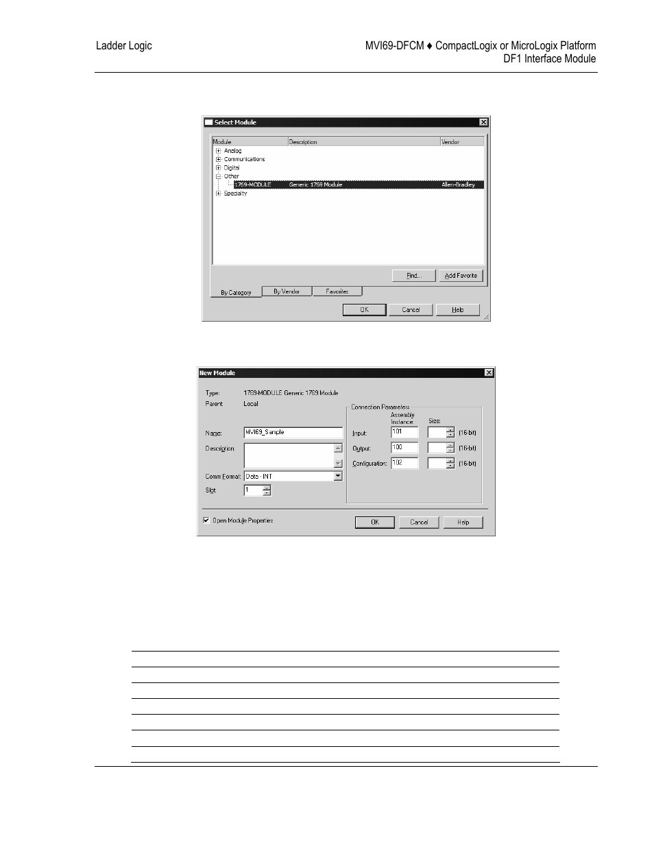 ProSoft Technology MVI69-DFCM User Manual | Page 39 / 117
