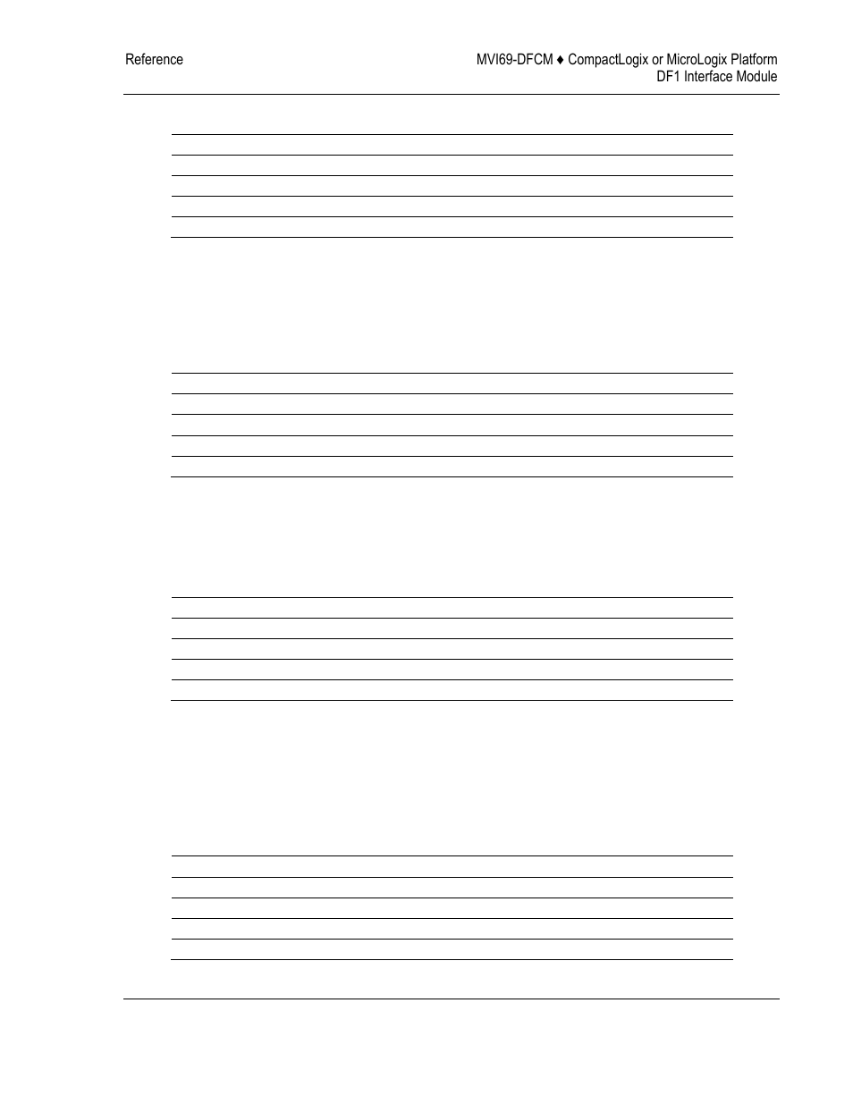 ProSoft Technology MVI69-DFCM User Manual | Page 73 / 117