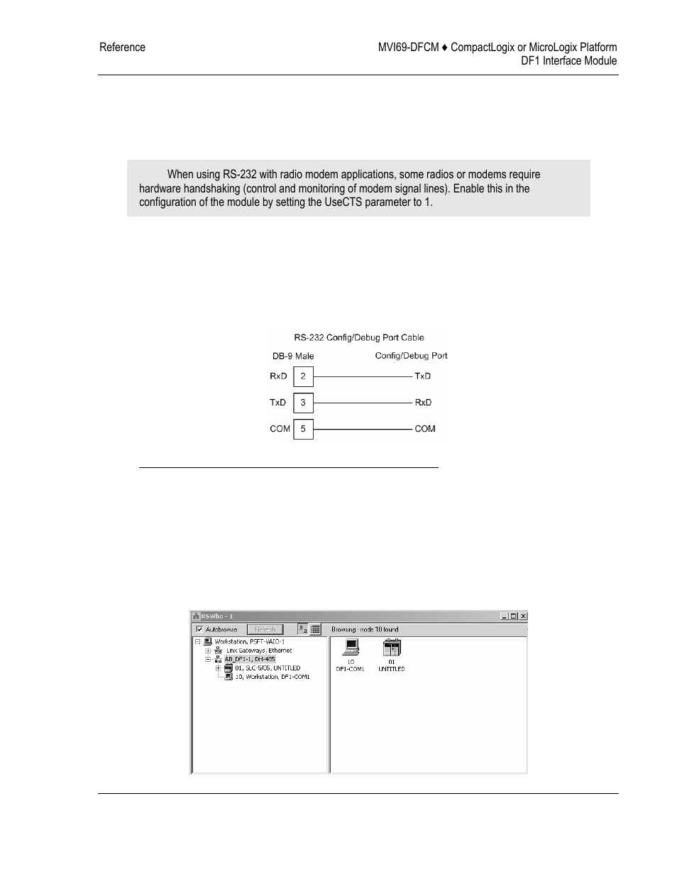 Cable connections, Cable, Connections | ProSoft Technology MVI69-DFCM User Manual | Page 83 / 117