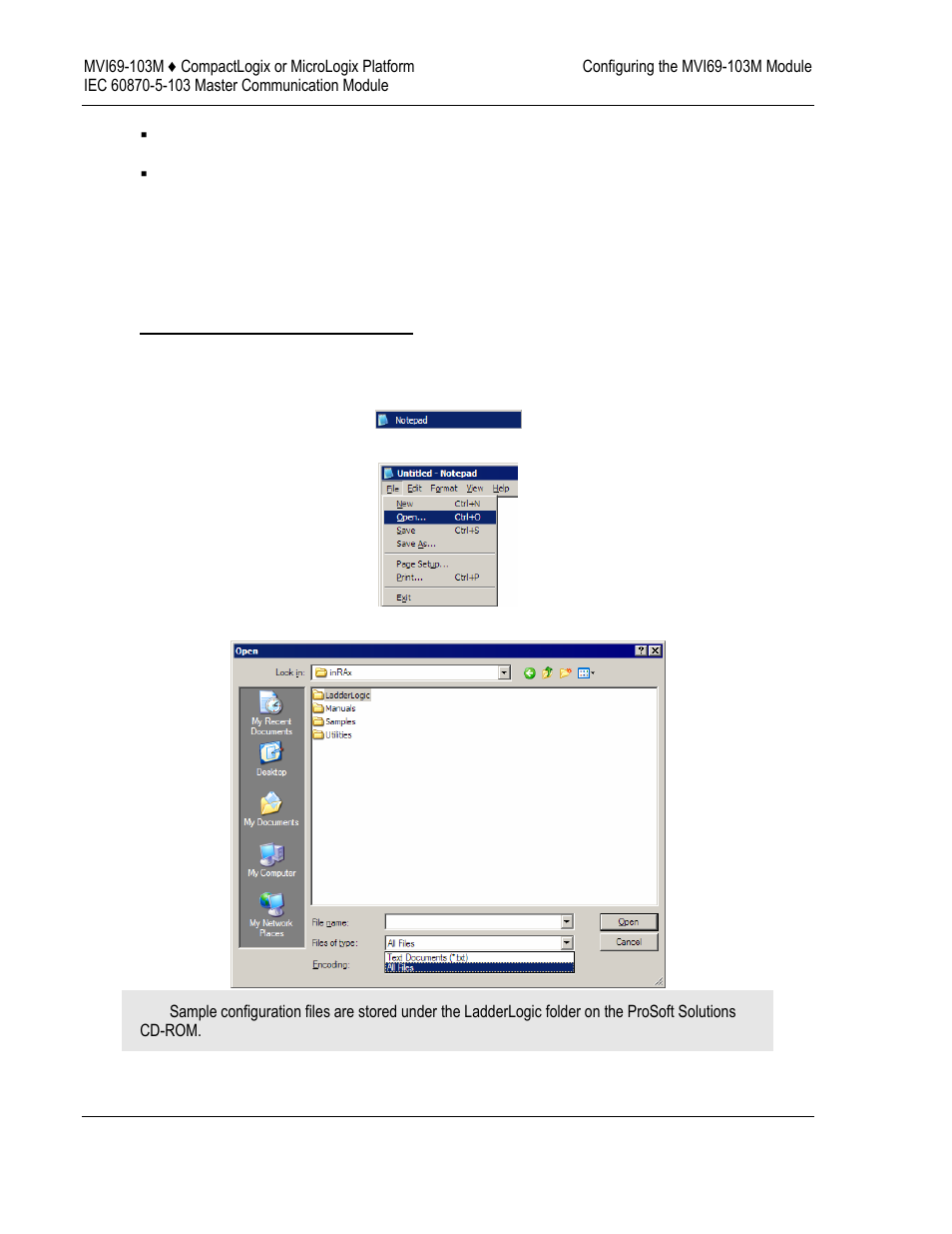 ProSoft Technology MVI69-103M User Manual | Page 22 / 131